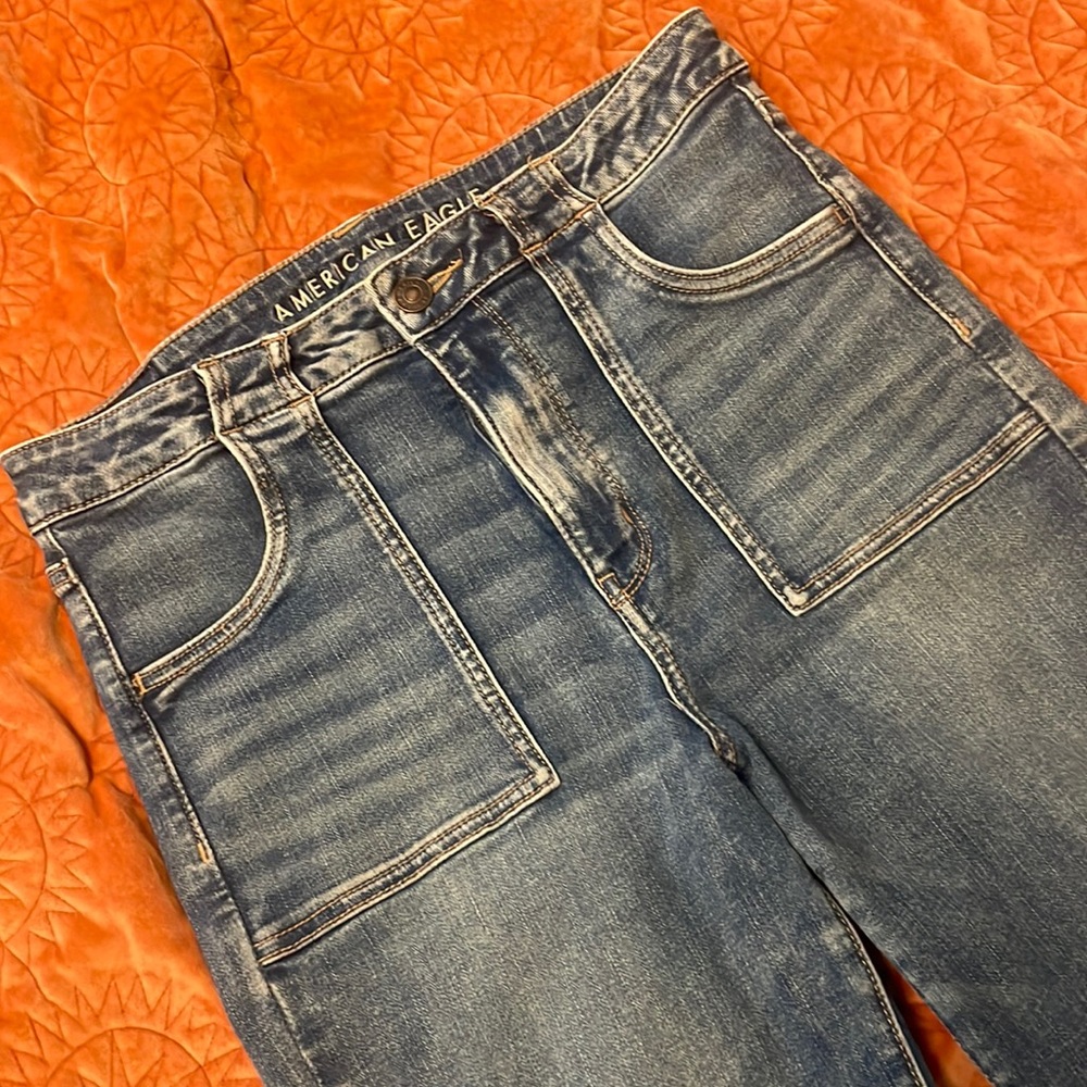 American Eagle ne(x)t level stretch bell bottoms!